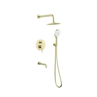 Complete Shower Faucet System With Rough-In Valve4180834