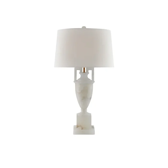 Currey & Company 6000-0035 Clifford Table Lamp in Natural/Coffee Bronze