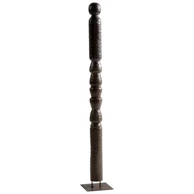 Cyan Sculpture in Black – 11007