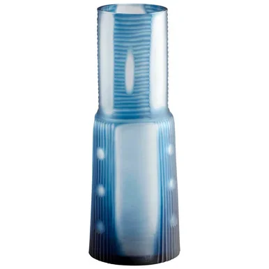 Cyan Vase in Blue – 11100