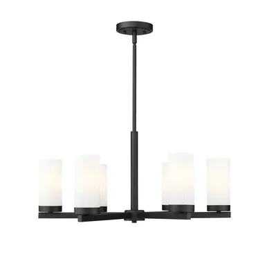 Danica Six Light Chandelier (3044-6MB)