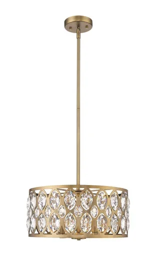 Dealey Five Light Chandelier (6010-20HB)