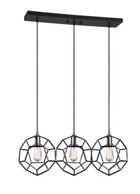 Decco Pendant – Modern Gold -29.5in. Diameter – E26 Medium Base