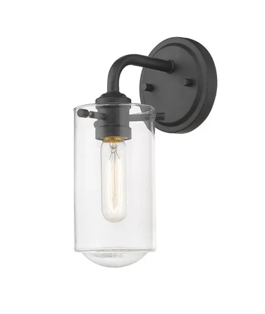Delaney One Light Wall Sconce (471-1S-MB)