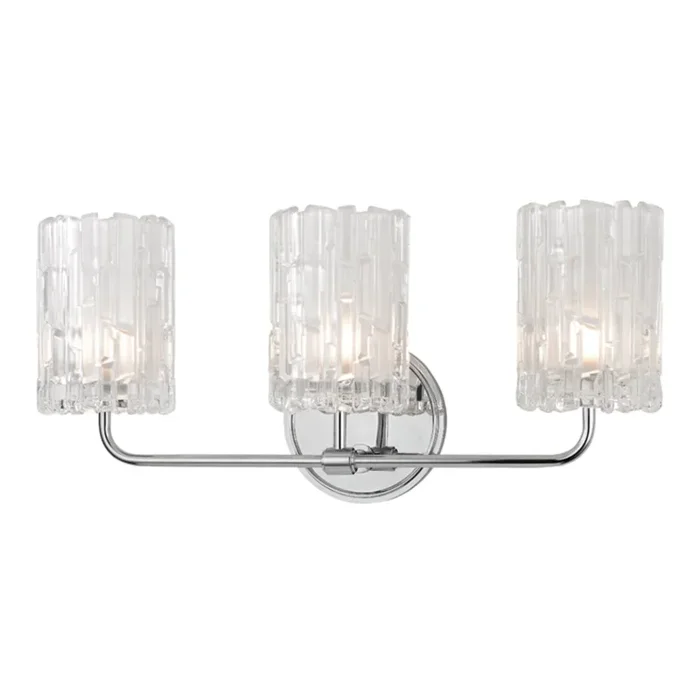 Dexter 3-Light Bath and Vanity in Polished Chrome 18.25L x 18.25W x 8.5H1333-PC