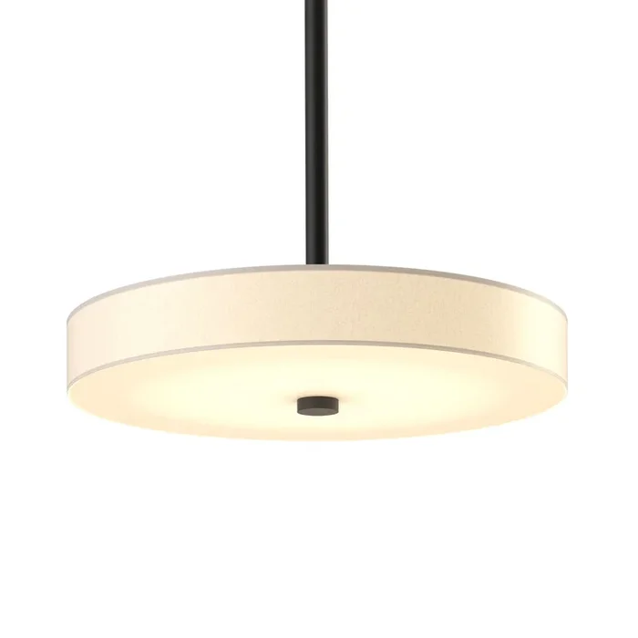 Disq LED Pendant LED Spun Frost (SH) in Black139710-LED-MULT-10-SH1971
