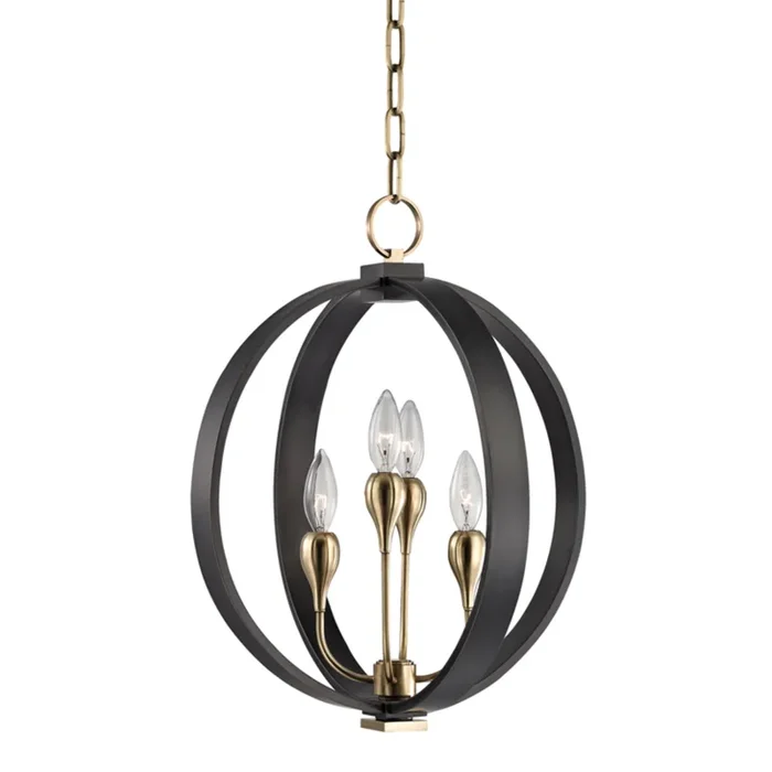 Dresden 4-Light Lantern in Aged Old Bronze 16L x 16W x 19.5H6716-AOB