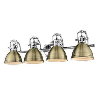 Duncan Four Light Bath Vanity (3602-BA4 CH-AB)