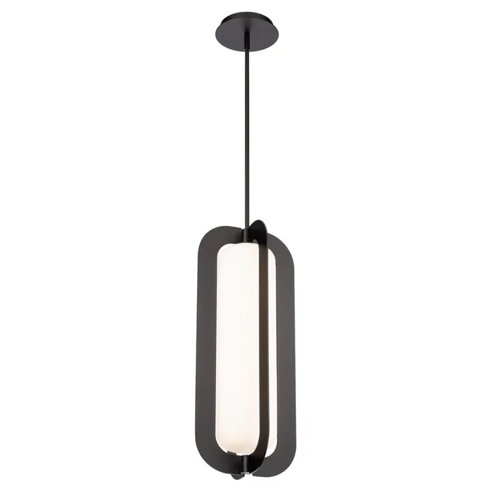 Echelon 22in LED Pendant 3000K in BlackPD-94322-BK