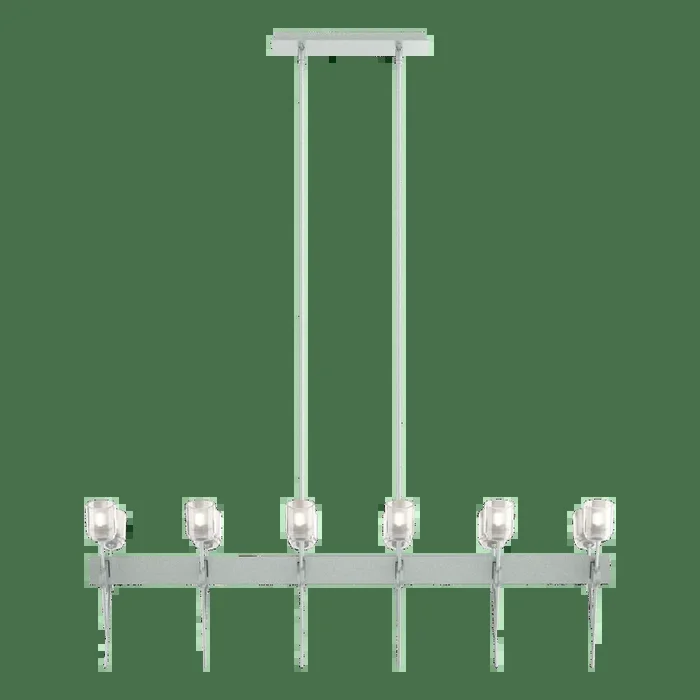 Echo 12-Light Linear Pendant – Vintage Platinum
