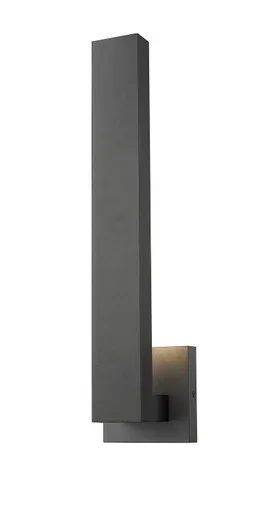 Edge LED Outdoor Wall Mount (576M-BK-LED)