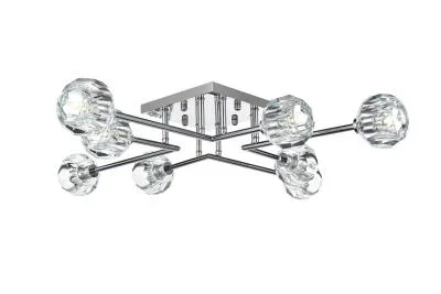 Eight Light Flush Mount8607686