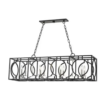 Eight Light Island Pendant087127