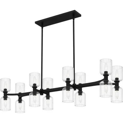 Eight Light Linear Chandelier3237898