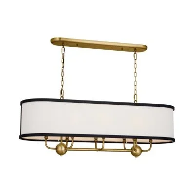 Eight Light Linear Chandelier4665043