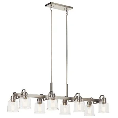 Eight Light Linear Chandelier6324034