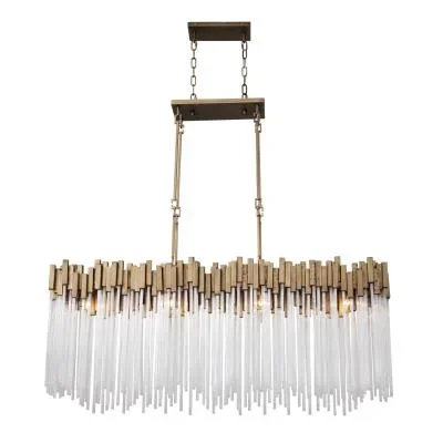 Eight Light Linear Pendant005700