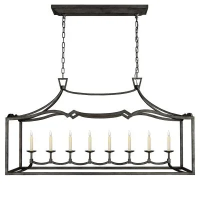 Eight Light Linear Pendant540895