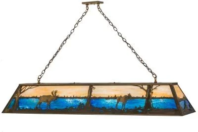 Eight Light Oblong Pendant221119