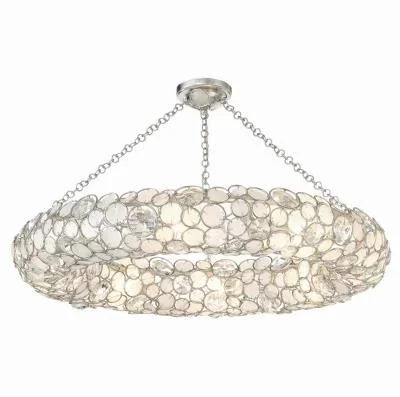 Eight Light Semi Flush Mount8053973