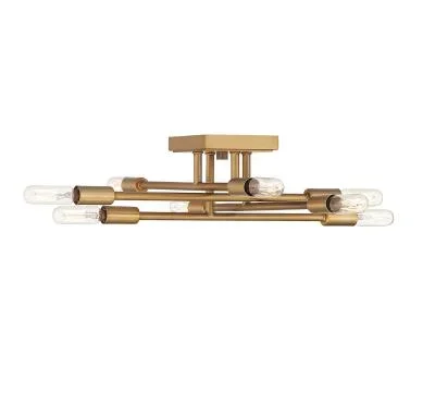 Eight Light Semi-Flush Mount9085646