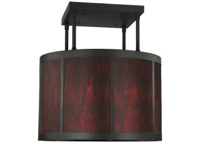 Eight Light Semi-Flushmount013244