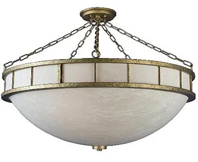 Eight Light Semi-Flushmount9637138