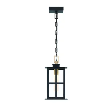 Eurofase Greyson LED Pendant in Brass-Black – 47388-017