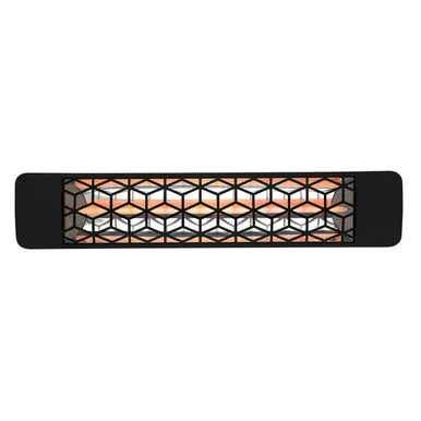 Eurofase Single Element Heater in Black – EF15120B6