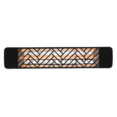 Eurofase Single Element Heater in Black – EF20480B1