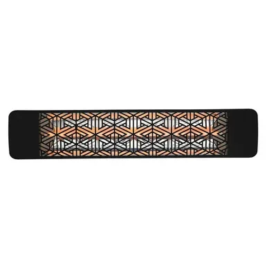 Eurofase Single Element Heater in Black – EF20480B3