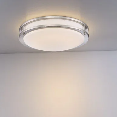Eurofase Warden LED Flush Mount in Satin Nickel – 30125-35-018