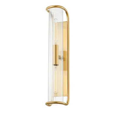 Fillmore Two Light Wall Sconce (8926-AGB)