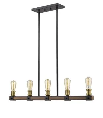Five Light Linear Chandelier152662