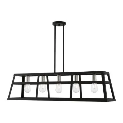 Five Light Linear Chandelier2030930