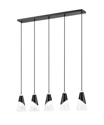 Five Light Linear Chandelier2302509