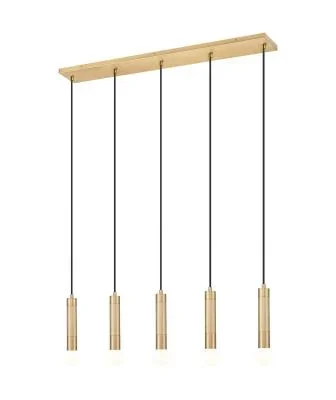Five Light Linear Chandelier2452228