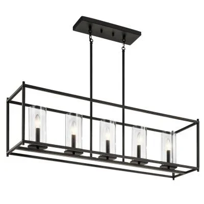 Five Light Linear Chandelier515473