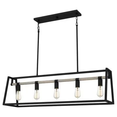 Five Light Linear Chandelier6671251