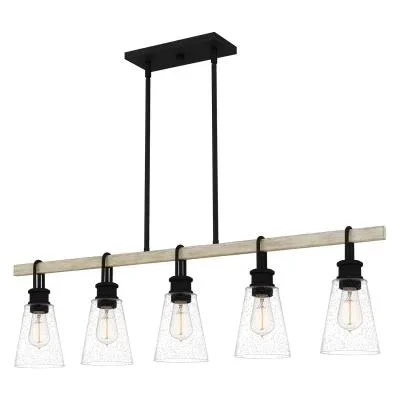 Five Light Linear Chandelier6671313