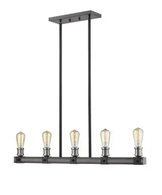 Five Light Linear Chandelier714662