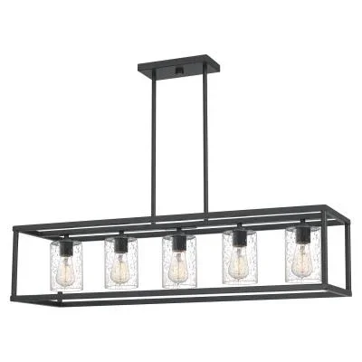 Five Light Linear Chandelier8346591