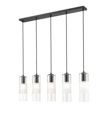 Five Light Linear Chandelier9558249
