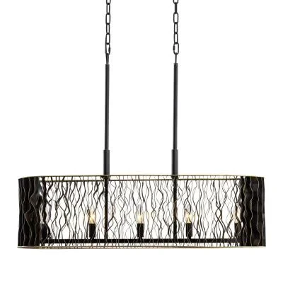 Five Light Linear Pendant3813597