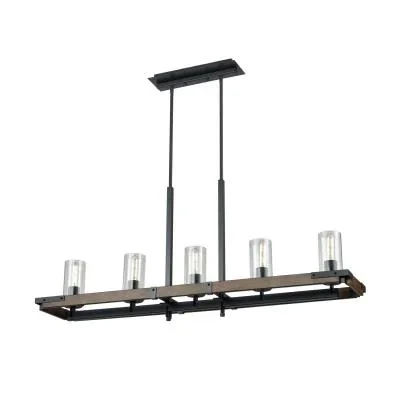 Five Light Linear Pendant876260