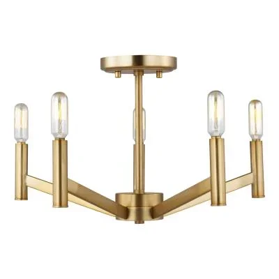 Five Light Semi-Flush Mount2242247