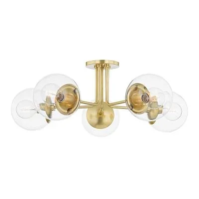 Five Light Semi Flush Mount4473414