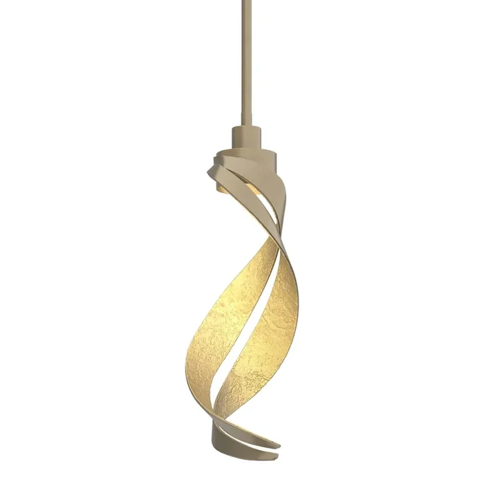 Folio Mini Pendant – Soft Gold