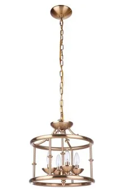Four Light Convertible Semi Flush/Pendant3173580