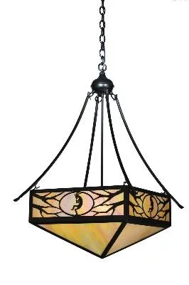 Four Light Inverted Pendant351681
